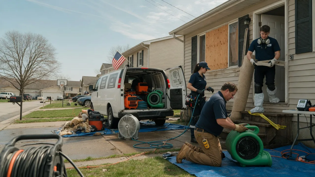 Water Damage Restoration in Mohnton, PA near me